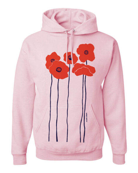 Classic Hoody Poppies
