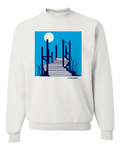 Crewneck Sweatshirt Moon Dock