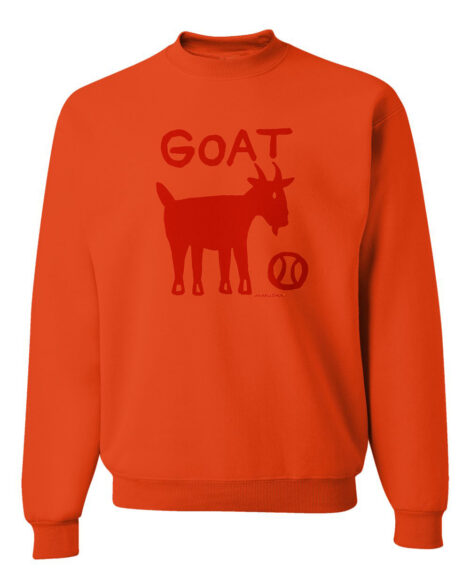 Crewneck Sweatshirt Folk Goat