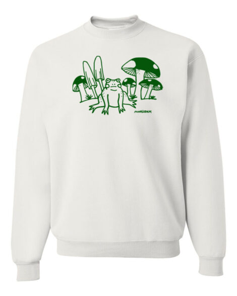 Crewneck Sweatshirt Toadstools