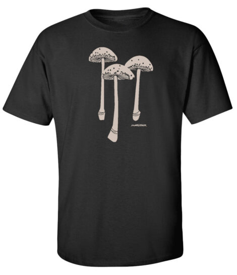 Short Sleeve T 3 Mushrooms