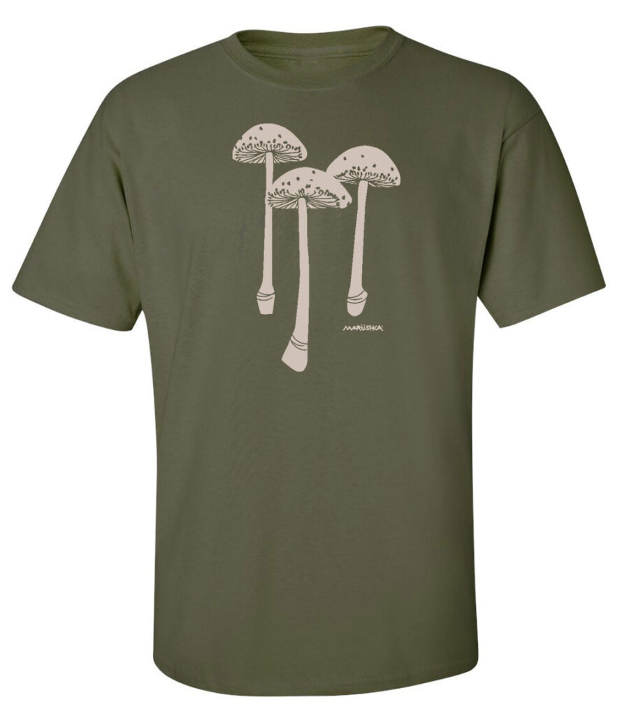 Short Sleeve T 3 Mushrooms – Marushka