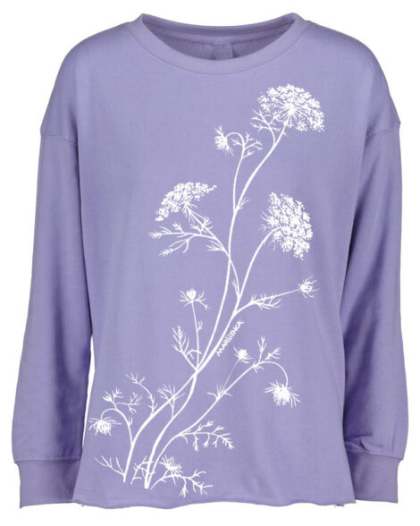 Drop Shoulder Crew Queen Anne's Lace
