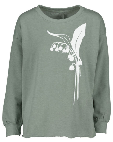 Drop Shoulder Crew Lily of the Valley