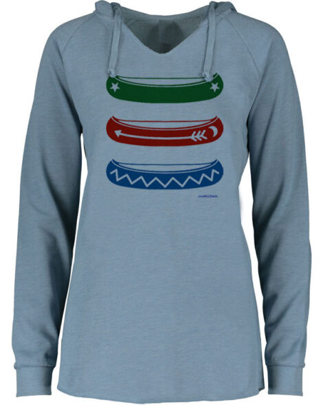 Notch Neck Hoody Canoes
