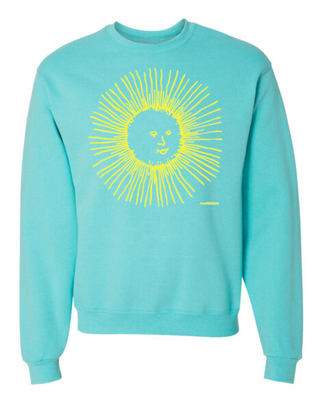 Crewneck Sweatshirt Sun Face