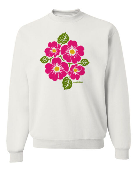 Crewneck Sweatshirt Wild Roses