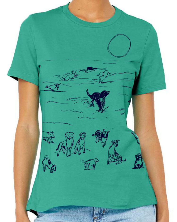 Relaxed Crewneck Beach Dogs Marushka