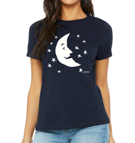 Relaxed Crewneck Moon Face