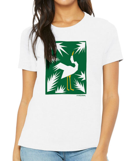 Relaxed Crewneck Egret