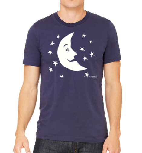 Short Sleeve T Moon Face