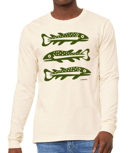 Long Sleeve T 3 Fish