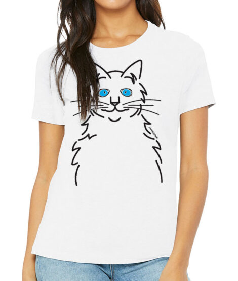 Relaxed Crewneck Cat Eyes