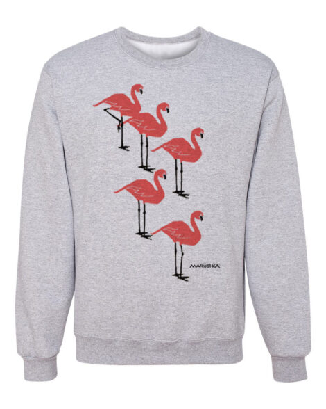 Crewneck Sweatshirt Flamingo Flock