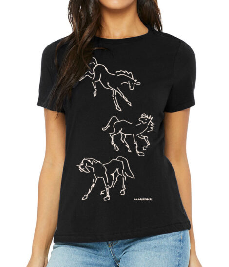 Relaxed Crewneck Wild Horses