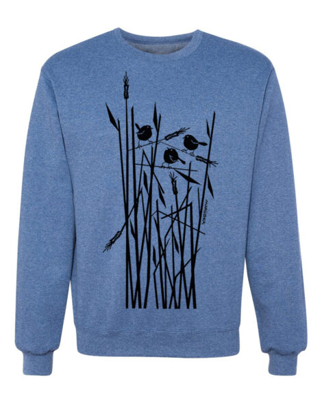 Crewneck Sweatshirt Wheat Birds