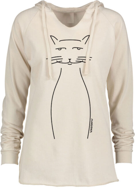 Notch Neck Hoody Whiskers