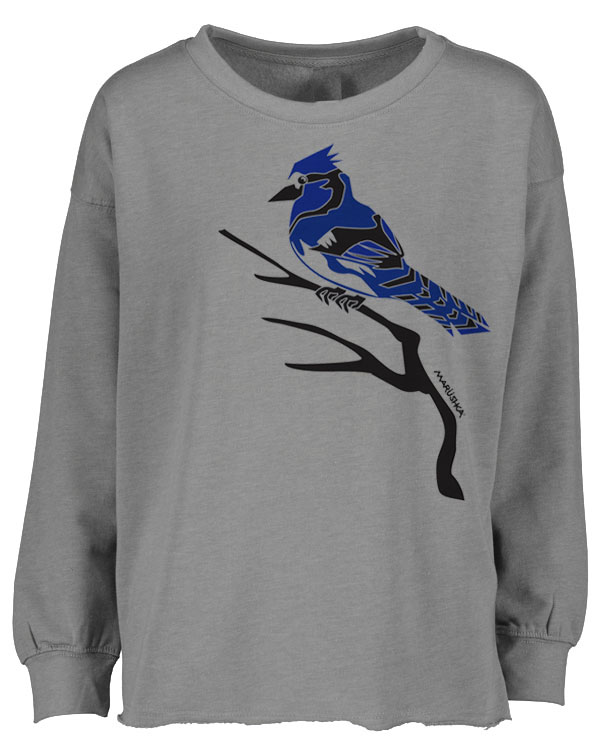Drop Shoulder Crew Blue Jay Marushka