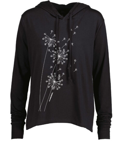 Long Sleeve Hooded T Dandelion