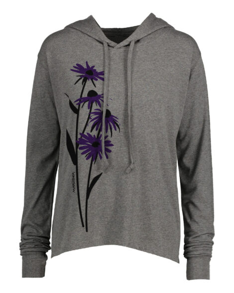 Long Sleeve Hooded T Black Eyed Susan