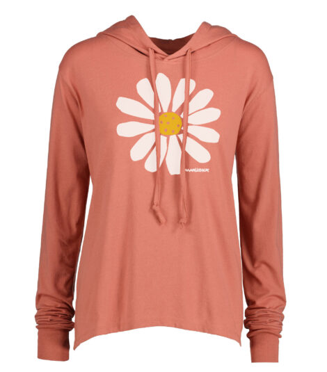 Long Sleeve Hooded T Big Daisy