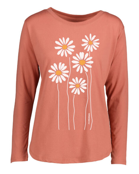 Hi-Lo Long Sleeve Daisies