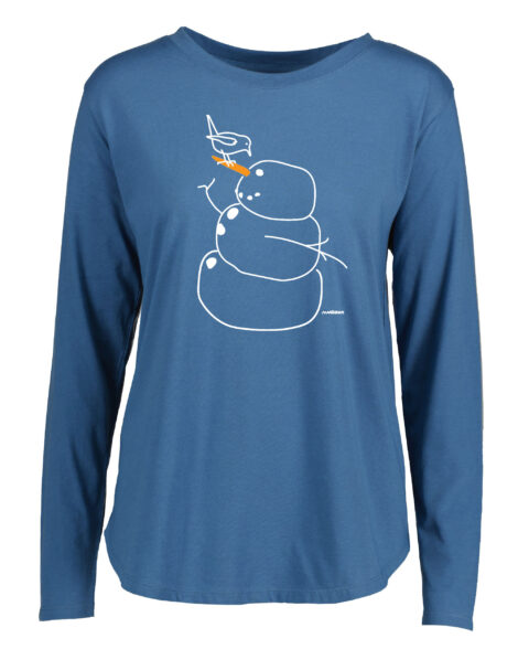 Hi-Lo Long Sleeve Snowman