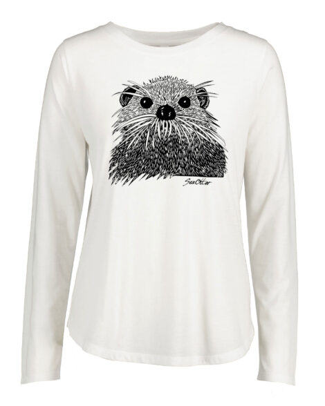 Hi-Lo Long Sleeve Sea Otter