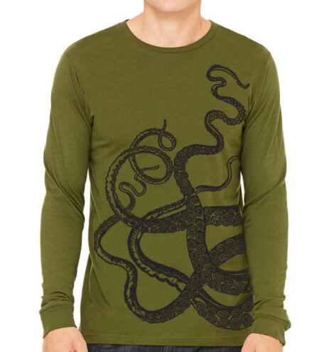 Long Sleeve T  Octopus