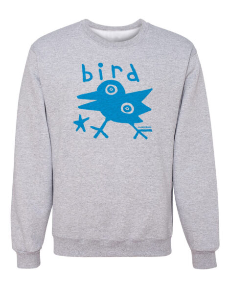 Crewneck Sweatshirt Folk Bird