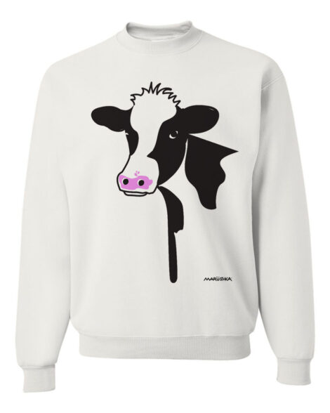 Crewneck Sweatshirt Cow