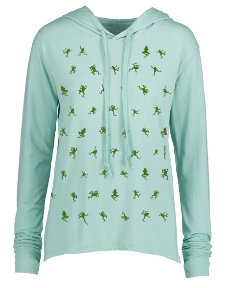 Long Sleeve Hooded T Frogs