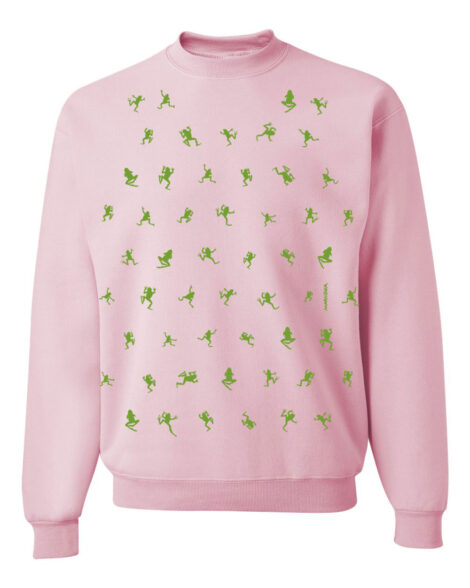 Crewneck Sweatshirt Frogs