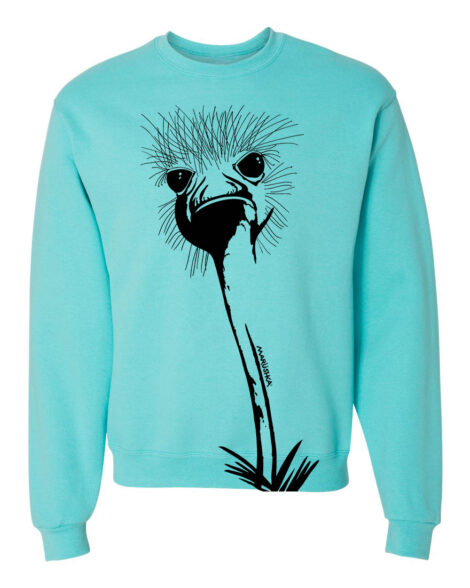 Crewneck Sweatshirt Ostrich