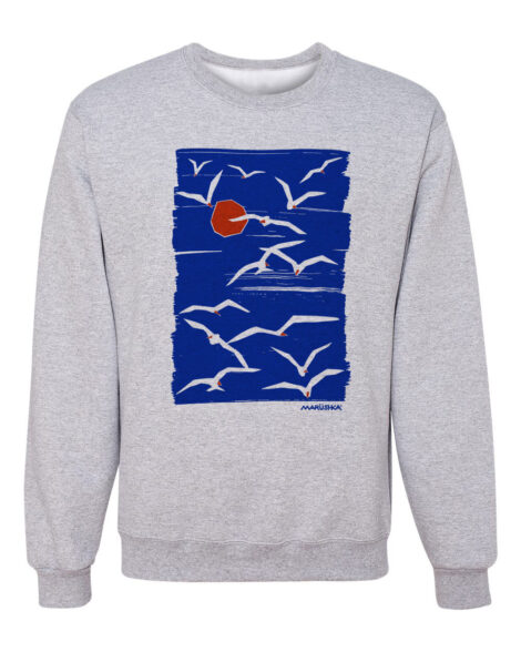 Crewneck Sweatshirt Sun Gulls