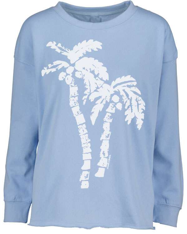 Drop Shoulder Crew Palms Marushka