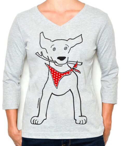 3/4 Sleeve Tee Fetch Love