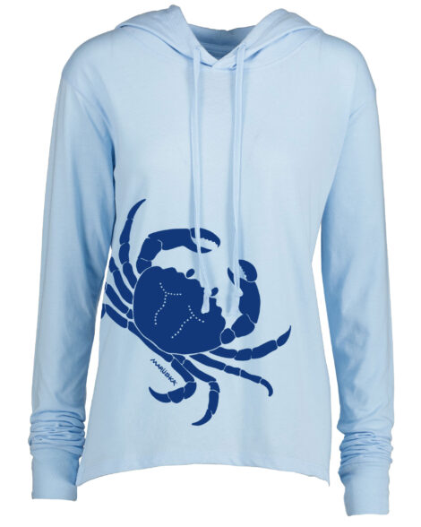 Long Sleeve Hooded T Crab