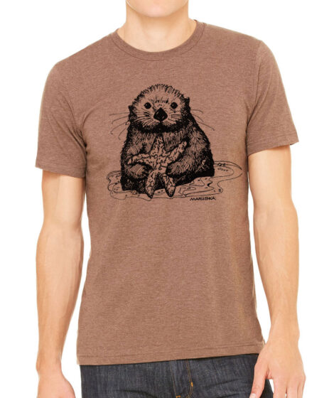 Short Sleeve T Sea Otter Baby