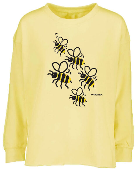 Drop Shoulder Crew Bees Marushka