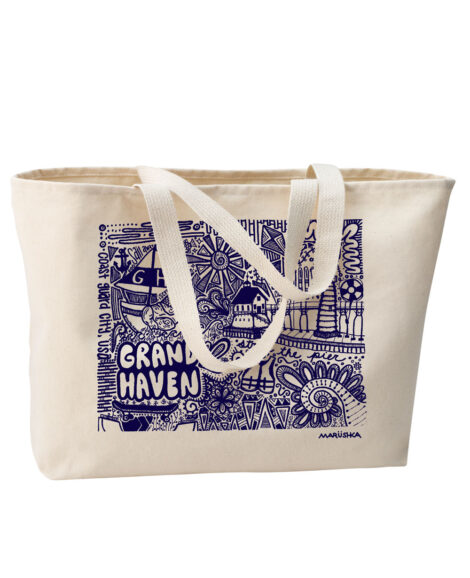 Grand Haven Doodle Tote