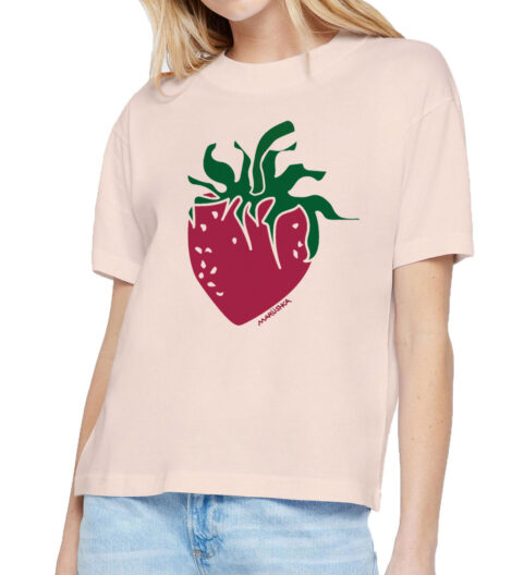 Boxy Crew T Strawberry