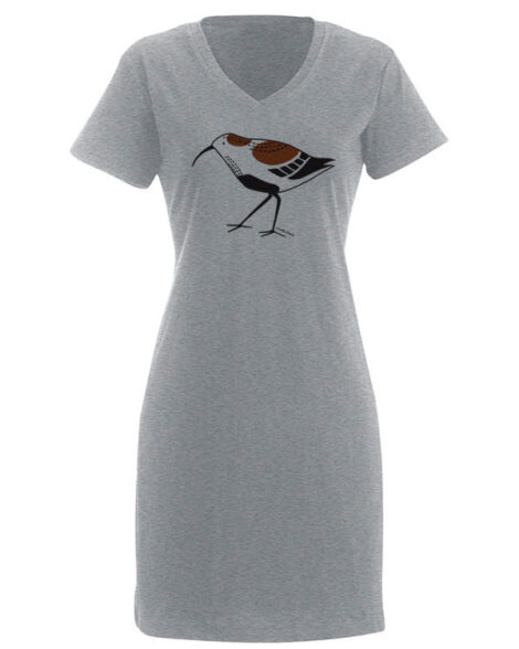 V-Neck Dress Lone Sandpiper