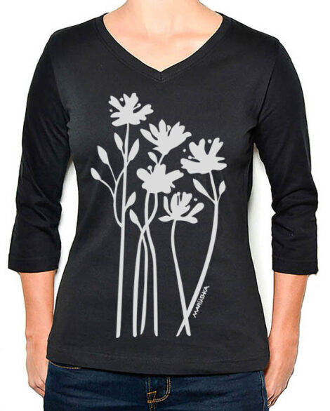 3/4 Sleeve Tee Bloom
