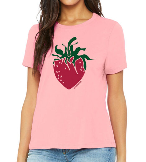 Relaxed Crewneck Strawberry