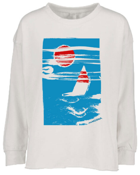 Drop Shoulder Crew Sky Winds