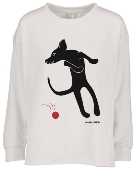 Drop Shoulder Crew Dog Ball