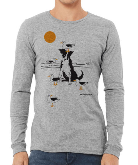Long Sleeve T Dog Gulls