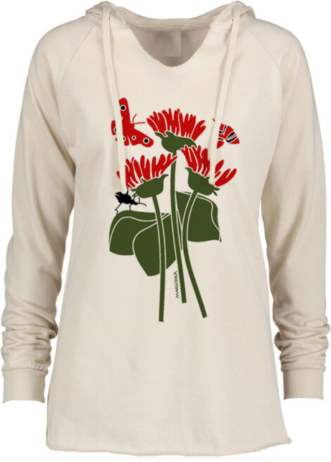 Notch Neck Hoody Pollinators