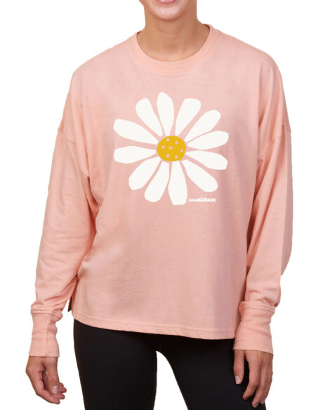 Boxy Long Sleeve Tee Big Daisy